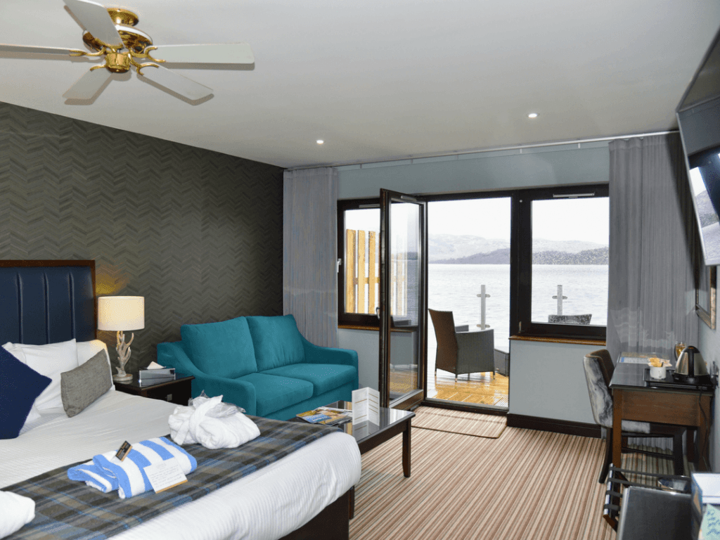 coupletraveltheworld Lodge on Loch Lomond