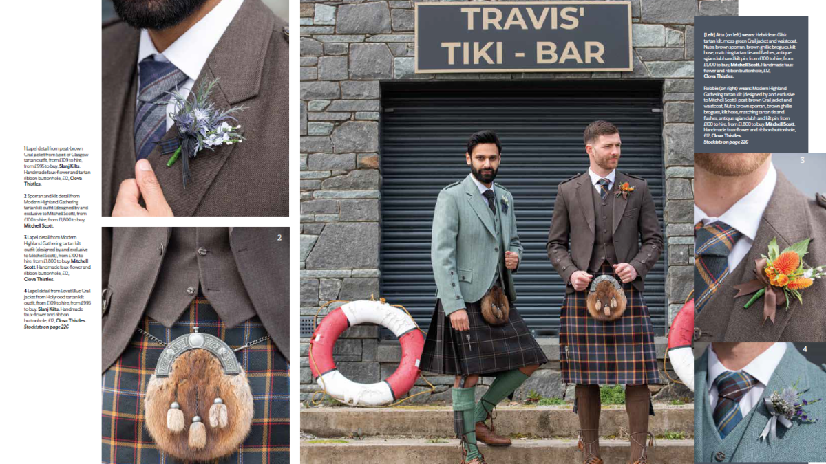 Tie the Knot Scotland magazine page 2