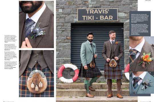 Tie the Knot Scotland magazine page 2
