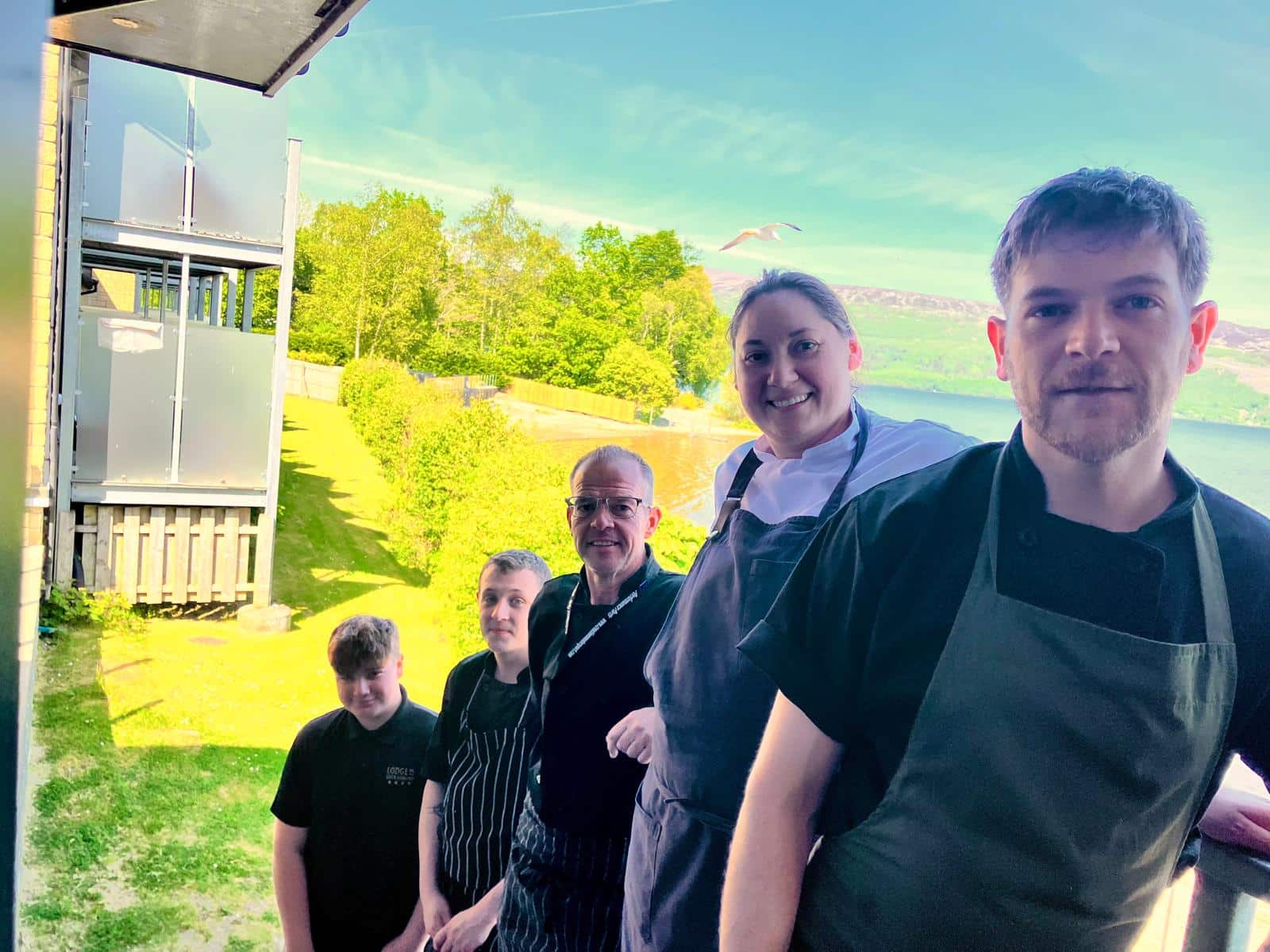 Colquhoun's Restaurant Team at The Lodge on Loch Lomond
